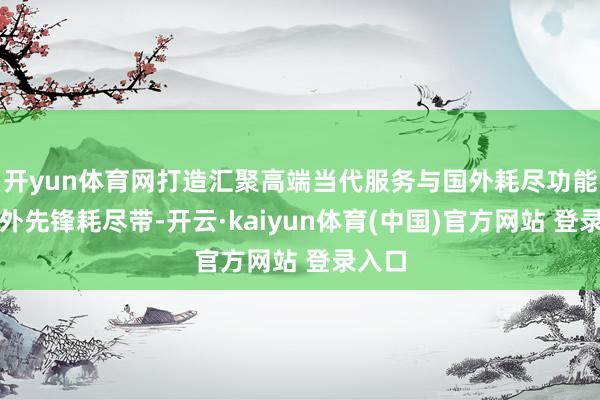 开yun体育网打造汇聚高端当代服务与国外耗尽功能的国外先锋耗尽带-开云·kaiyun体育(中国)官方网站 登录入口